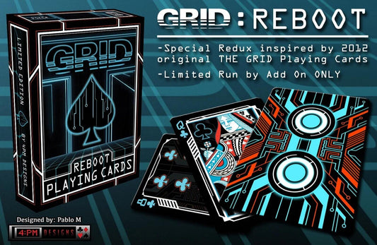 Grid Reboot Playing Cards - Eclipse Games Puzzles Novelties