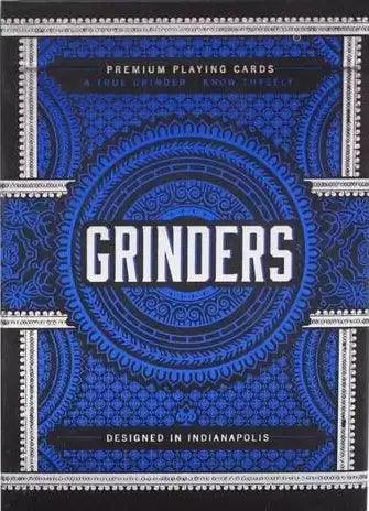 Grinders Blue Playing Cards - LPCC - Eclipse Games Puzzles Novelties