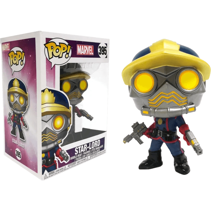 Guardians of the Galaxy - Star-Lord Classic Pop! Vinyl Figure #395 - Eclipse Games Puzzles Novelties