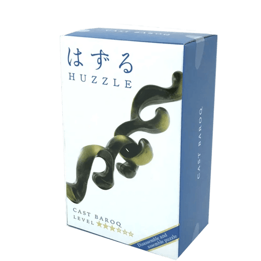 Hanayama Cast Puzzle Level 3 Baroq - Eclipse Games Puzzles Novelties