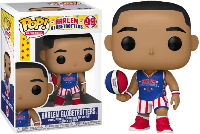 Harlem Globetrotters - Harlem Globetrotter Pop! Vinyl Figure #99 - Eclipse Games Puzzles Novelties