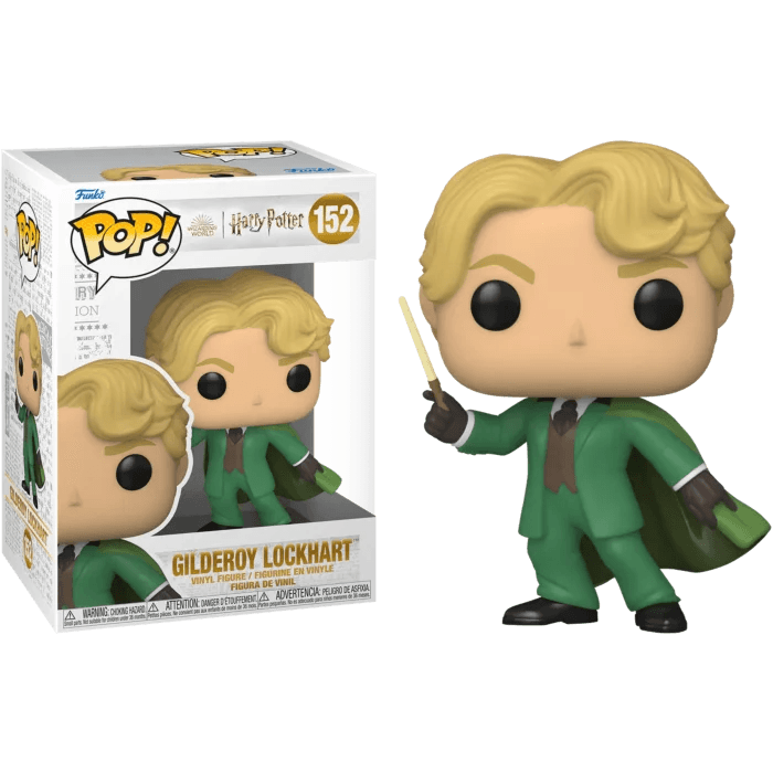 Harry Potter and the Chamber of Secrets - Gilderoy Lockhart 20th Anniversary Pop! Vinyl Figure #152 - Eclipse Games Puzzles Novelties