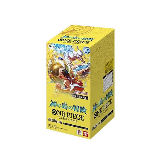 One Piece Card Game - OP-15 Adventure on KAMI's Island Booster Box - Japanese