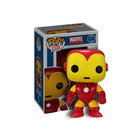 Iron Man - Iron Man Pop! Vinyl Bobble Head Figure #04 - Eclipse Games Puzzles Novelties