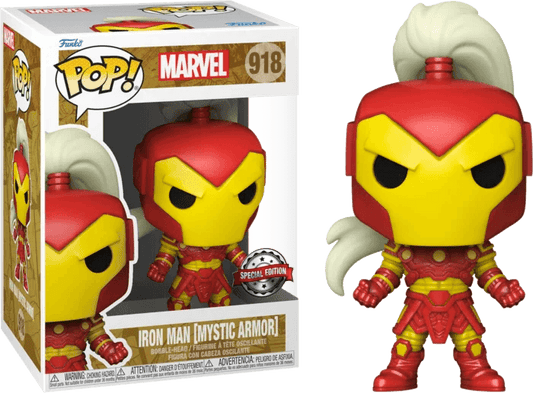 Iron Man - Iron Man with Mystic Armor Pop! Pop! Vinyl Figure #918 - Eclipse Games Puzzles Novelties