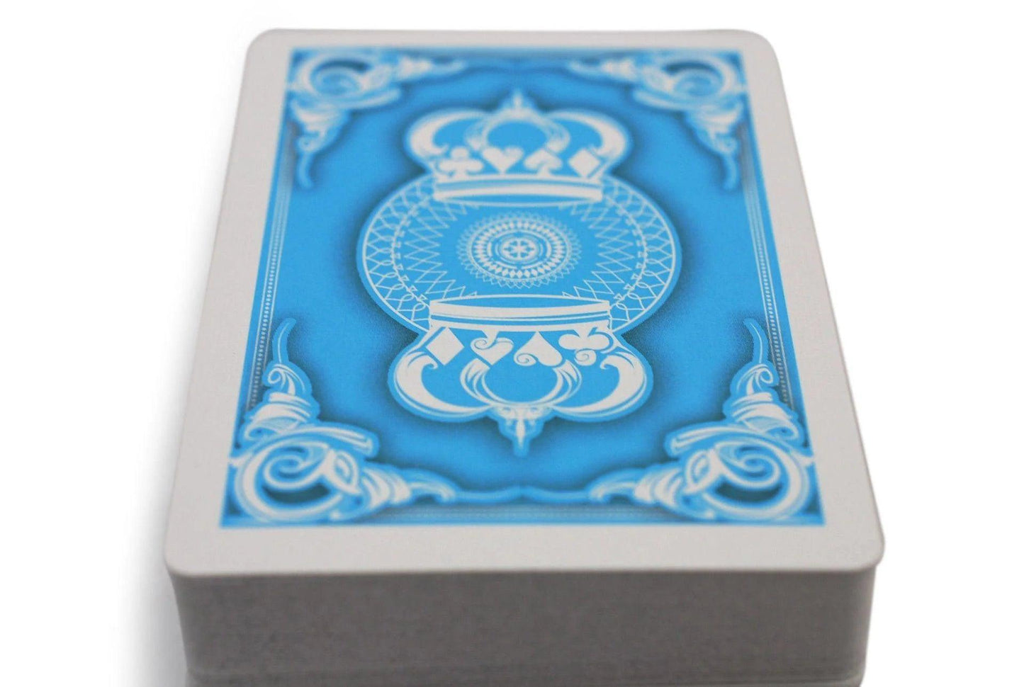 Light Blue Crown Deck Playing Cards - Eclipse Games Puzzles Novelties