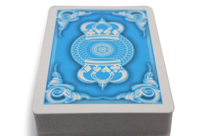 Light Blue Crown Deck Playing Cards - Eclipse Games Puzzles Novelties