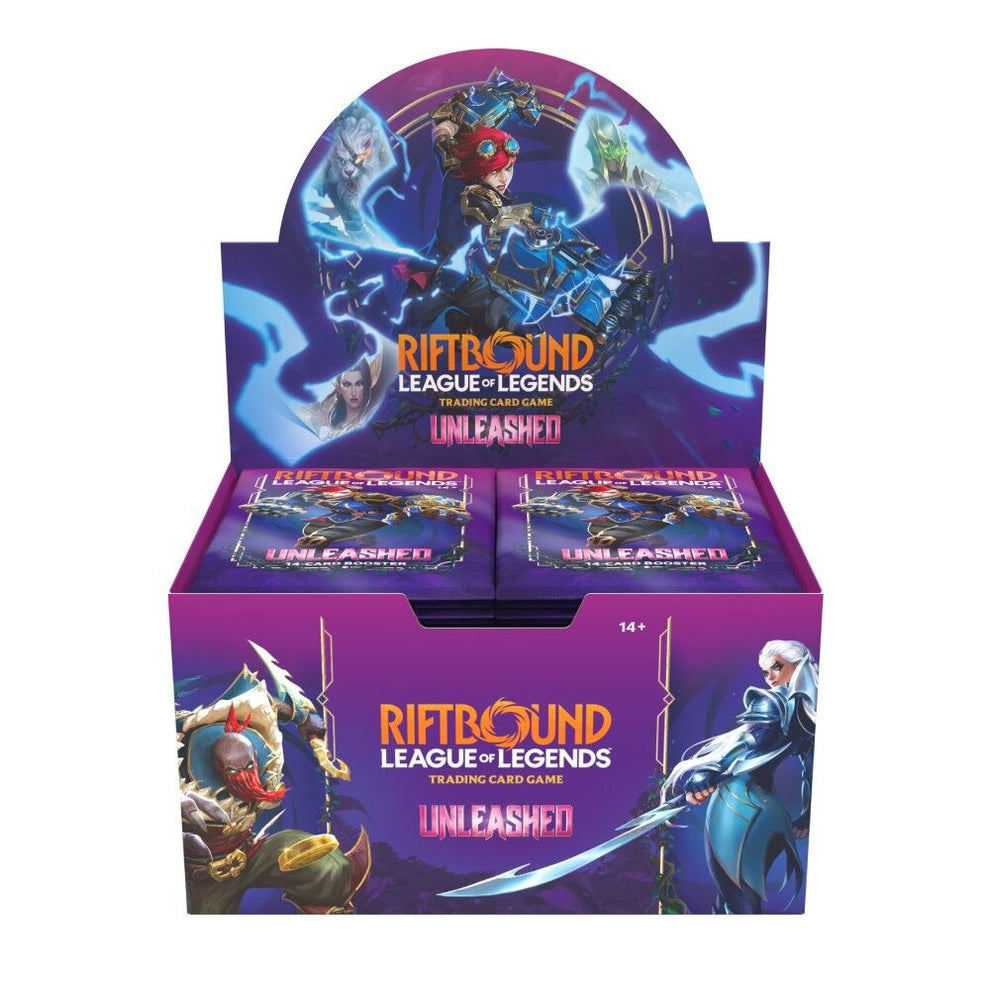 Riftbound: League of Legends TCG – Booster Display – Unleashed ...