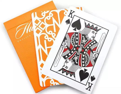 Madison Hustlers Orange Playing Cards by Daniel Madison - Eclipse Games Puzzles Novelties