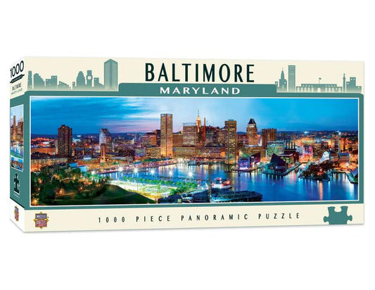 Masterpieces Baltimore Maryland 1000 Pieces Jigsaw Puzzle - Eclipse Games Puzzles Novelties