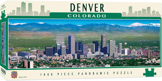Masterpieces Denver Colorado 1000 Pieces Jigsaw Puzzle - Eclipse Games Puzzles Novelties