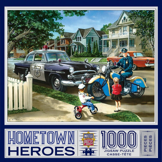 Masterpieces Neighbourhood Patrol 1000 Pieces Jigsaw Puzzle - Eclipse Games Puzzles Novelties
