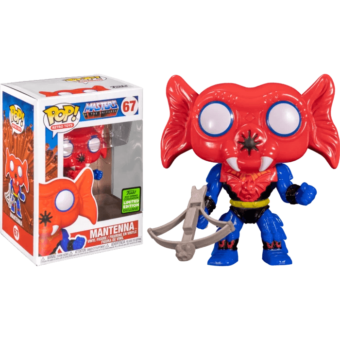 Masters of the Universe - Mantenna Pop! Vinyl Figure 2021 Spring Convention Exclusive #67 - Eclipse Games Puzzles Novelties