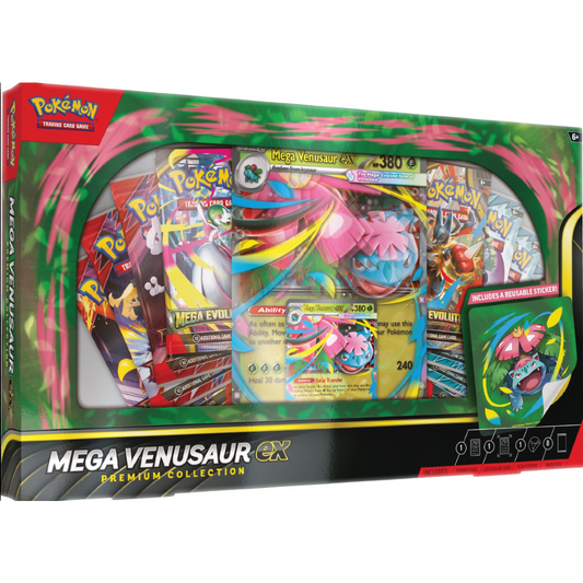 Pokemon TCG Mega Venusaur ex Premium Collection Box