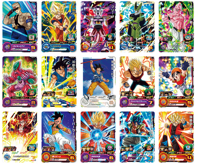 Dragon Ball Heroes - Meteor Mission #6 Complete Set - 93 cards