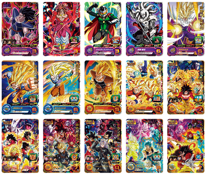 Dragon Ball Heroes - Meteor Mission #6 Complete Set - 93 cards