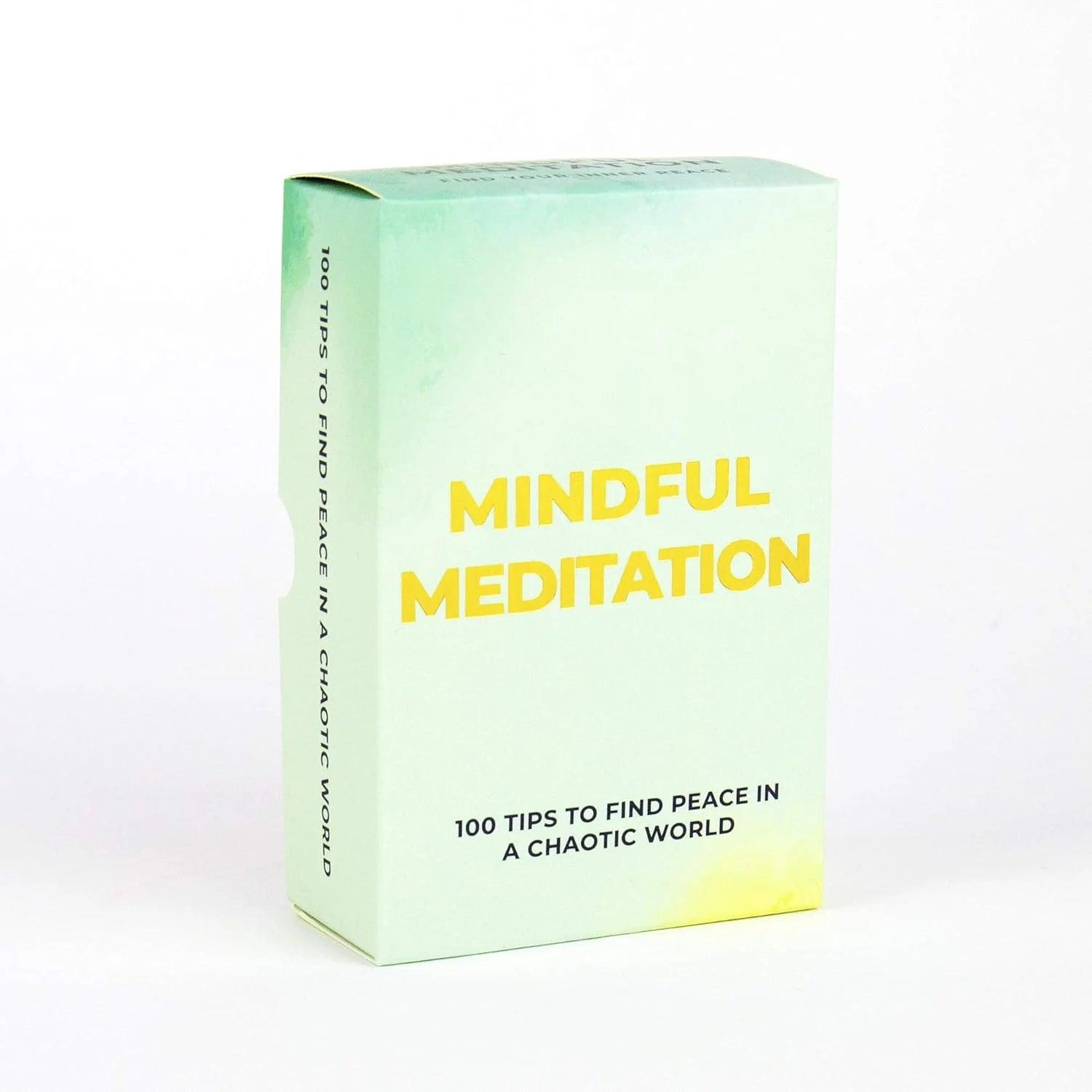 Mindful Meditation Cards by Gift Republic - Eclipse Games Puzzles Novelties
