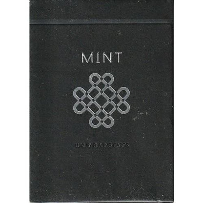 Mint Black Launch Edition Playing Cards - Eclipse Games Puzzles Novelties