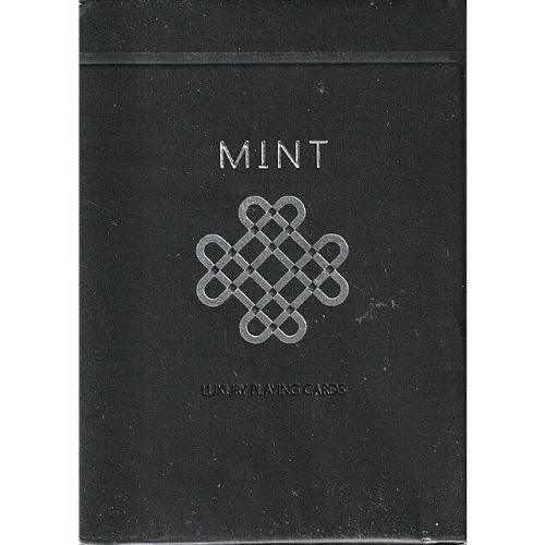 Mint Black Launch Edition Playing Cards - Eclipse Games Puzzles Novelties