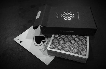 Mint Black Launch Edition Playing Cards - Eclipse Games Puzzles Novelties