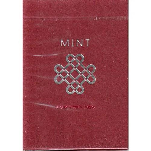 Mint Red Launch Edition Playing Cards - Eclipse Games Puzzles Novelties