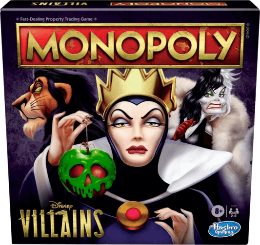 Monopoly Disney Villains - Eclipse Games Puzzles Novelties