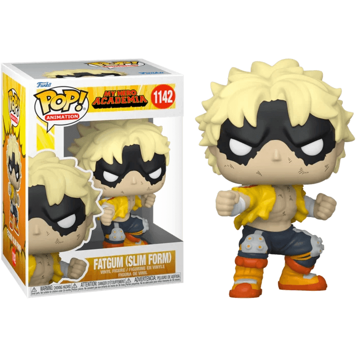 My Hero Academia - Fat Gum Slim Form Pop! Vinyl Figure #1142 - Eclipse Games Puzzles Novelties