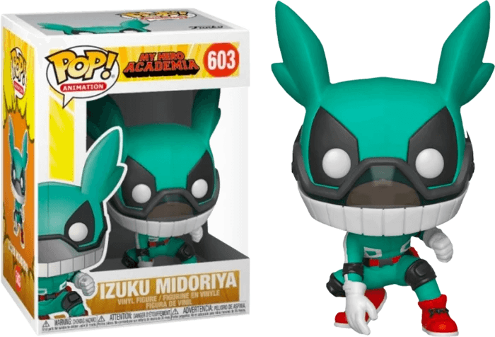 My Hero Academia - Izuku Midoriya Deku with Helmet Pop! Vinyl Figure #603 - Eclipse Games Puzzles Novelties