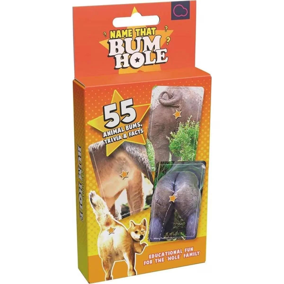 Name That Bumhole Card Game - Eclipse Games Puzzles Novelties