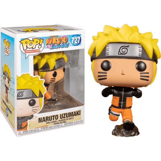 Naruto: Shippuden - Naruto Running Pop! Vinyl Figure #727 - Eclipse Games Puzzles Novelties