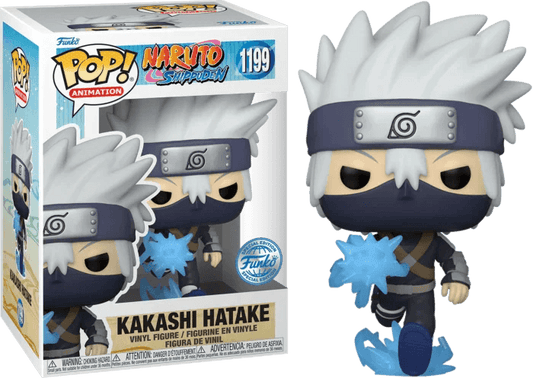 Naruto: Shippuden - Young Kakashi Hatake with Chidori Glow in the Dark Pop! Vinyl Figure #1199 - Eclipse Games Puzzles Novelties