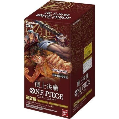 One Piece Card Game OP-02 Paramount War Booster Box - Japanese - Eclipse Games Puzzles Novelties