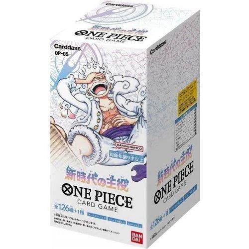 One Piece Card Game OP-05 Protagonist Of The New Generation Booster Box Japanese - Eclipse Games Puzzles Novelties