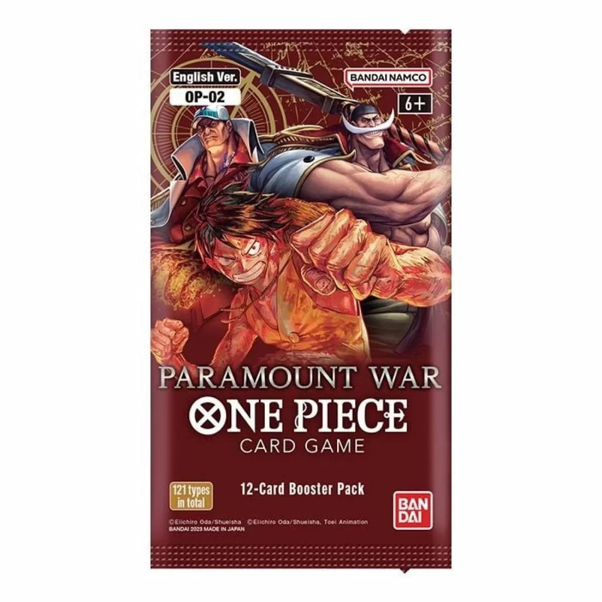 One Piece Card Game Paramount War - OP-02 Booster Pack