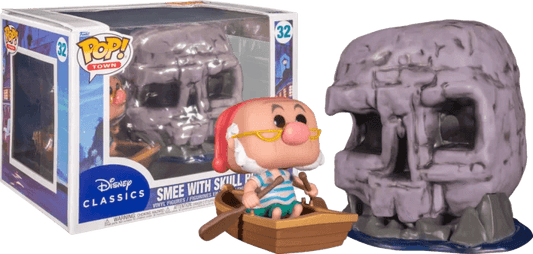 Peter Pan 1953 - Smee with Skull Rock Pop! Town Vinyl Figure 2022 Fall Convention Exclusive #32 - Eclipse Games Puzzles Novelties