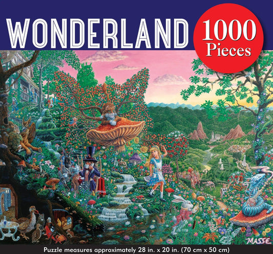 Peter Pauper Wonderland 1000 Piece Jigsaw Puzzle - Eclipse Games Puzzles Novelties