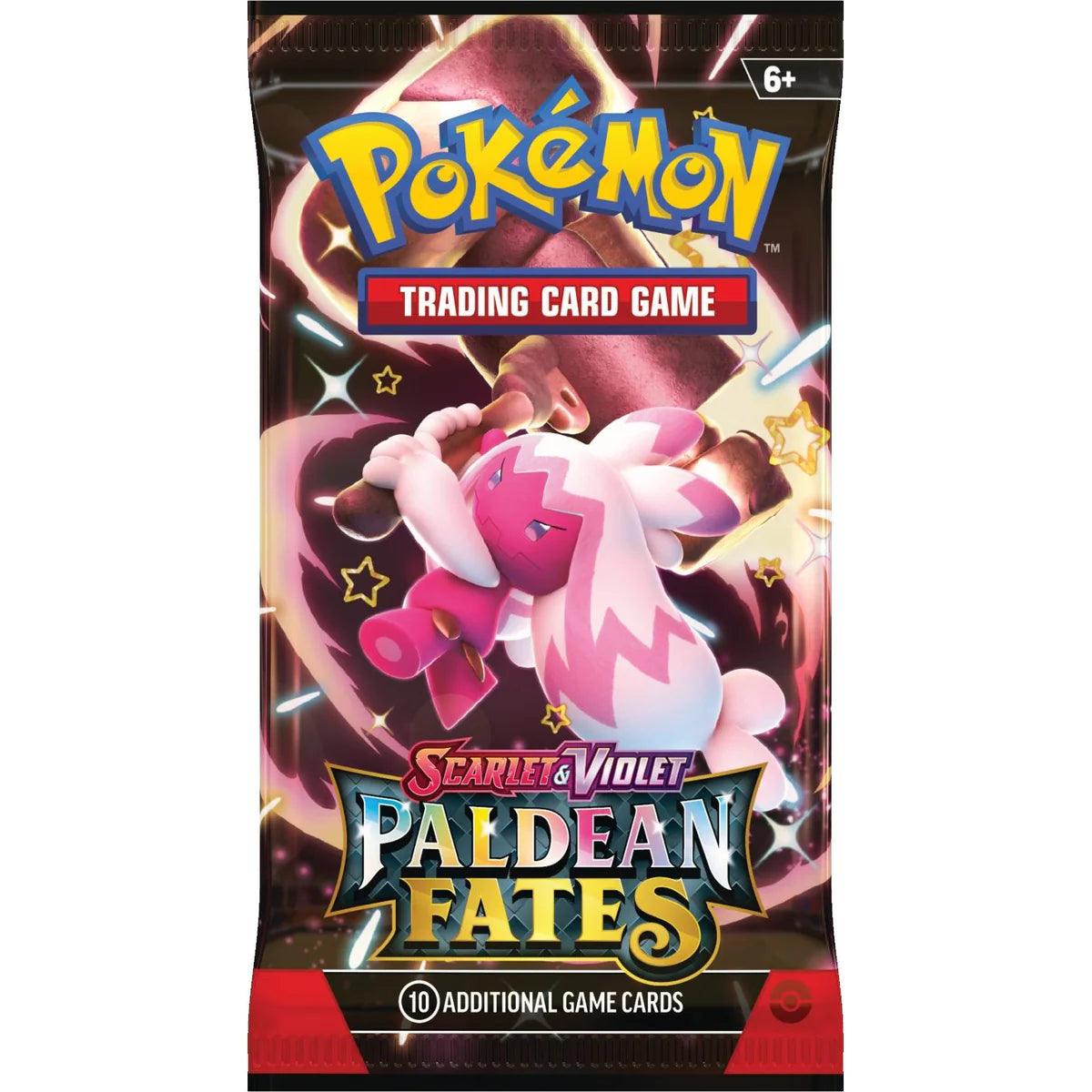 Pokemon Scarlet & Violet Paldean Fates Booster Pack - Eclipse Games Puzzles Novelties