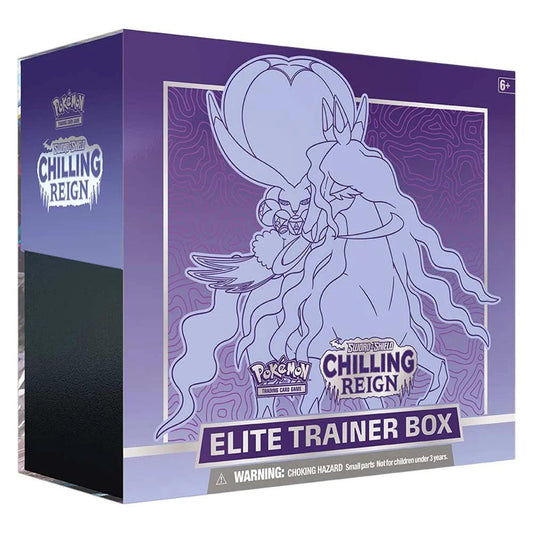 Pokemon TCG Chilling Reign Elite Trainer Box - Eclipse Games Puzzles Novelties