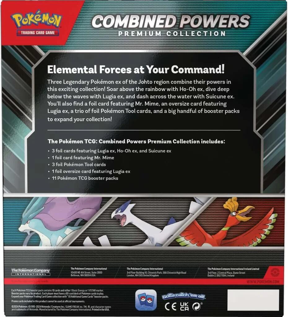 Pokemon TCG Combined Powers Premium Collection - Eclipse Games Puzzles Novelties