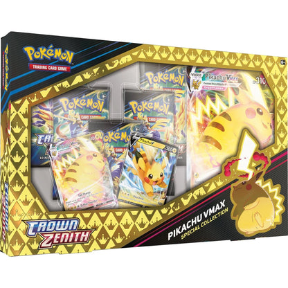 Pokemon TCG Crown Zenith Special Collection - Pikachu VMAX - Eclipse Games Puzzles Novelties