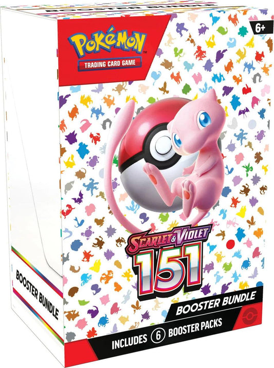 Pokemon TCG Scarlet & Violet 151 Booster Bundle Set - Eclipse Games Puzzles Novelties
