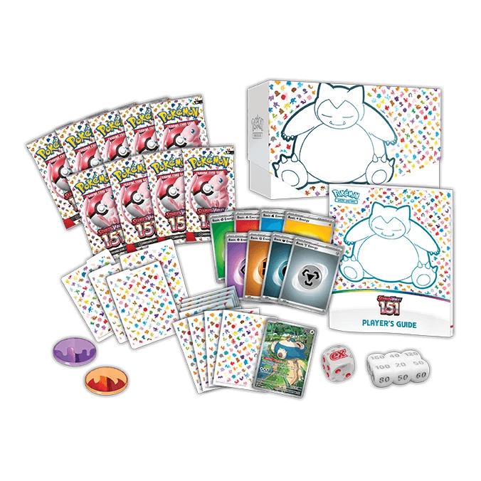 Pokemon TCG Scarlet & Violet 151 Elite Trainer Box - Eclipse Games Puzzles Novelties