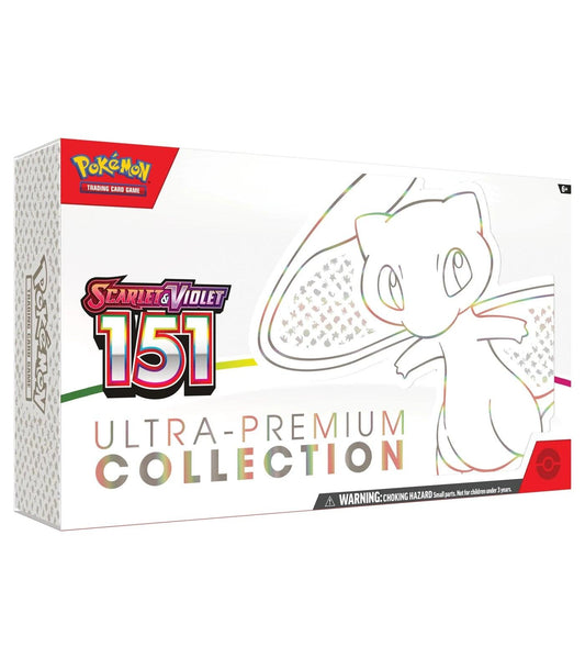 Pokemon TCG Scarlet & Violet 151 Ultra-Premium Collection Box - Eclipse Games Puzzles Novelties
