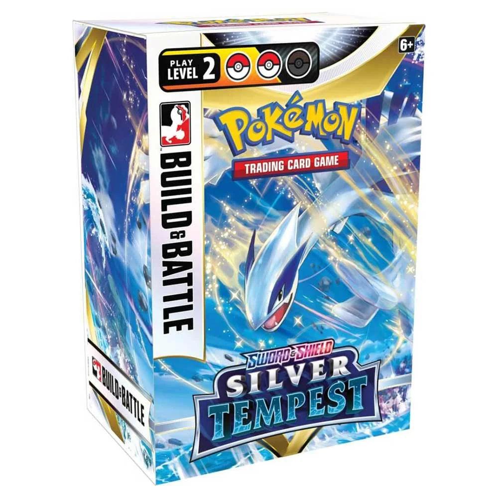 Pokemon TCG Sword & Shield Silver Tempest Build & Battle Box - Eclipse Games Puzzles Novelties