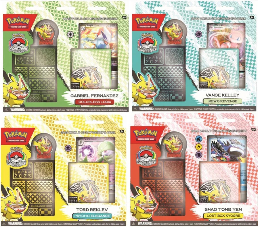 Pokemon TCG 2023 Yokohama World Championship Deck SET