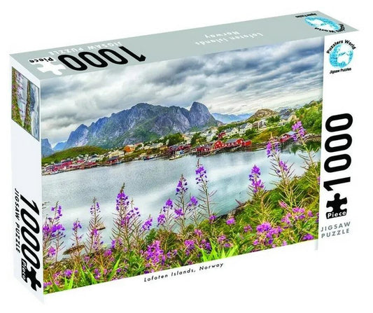 Puzzle Master Lofoten Island Norway 1000 Pieces Jigsaw Puzzle - Eclipse Games Puzzles Novelties