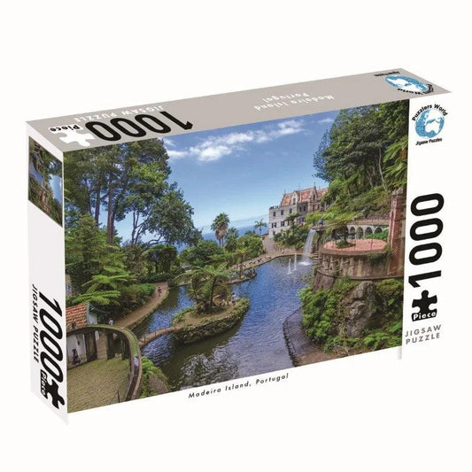 Puzzle Master Madeira Island Portugal 1000 Pieces Jigsaw Puzzle - Eclipse Games Puzzles Novelties