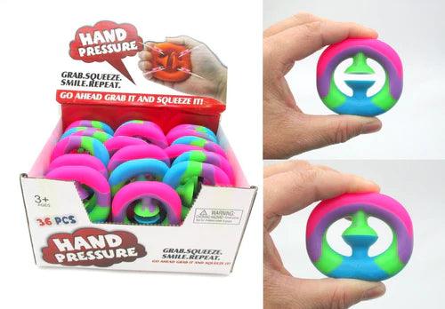 Rainbow Fidget Hand Snapper - Eclipse Games Puzzles Novelties