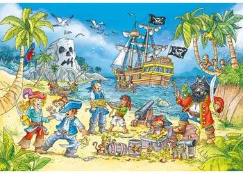 Ravensburger Adventure Island 2x24 Pieces Jigsaw Puzzle - Eclipse Games Puzzles Novelties