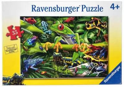 Ravensburger Amazing Amphibians 35 Pieces Jigsaw Puzzle - Eclipse Games Puzzles Novelties